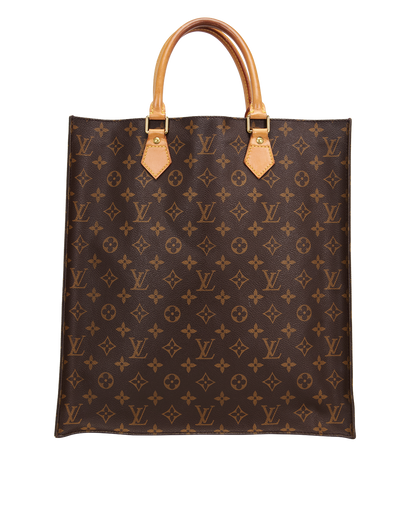 Sac Plat, &pound;750, Handbags, Brown, Canvas, Front view